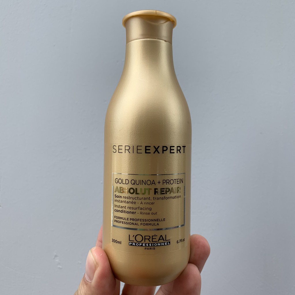 🇫🇷 Dầu xả phục hồi tóc hư tổn L’Oreal Absolut Repair Lipidium 750ml ( New 2022 )