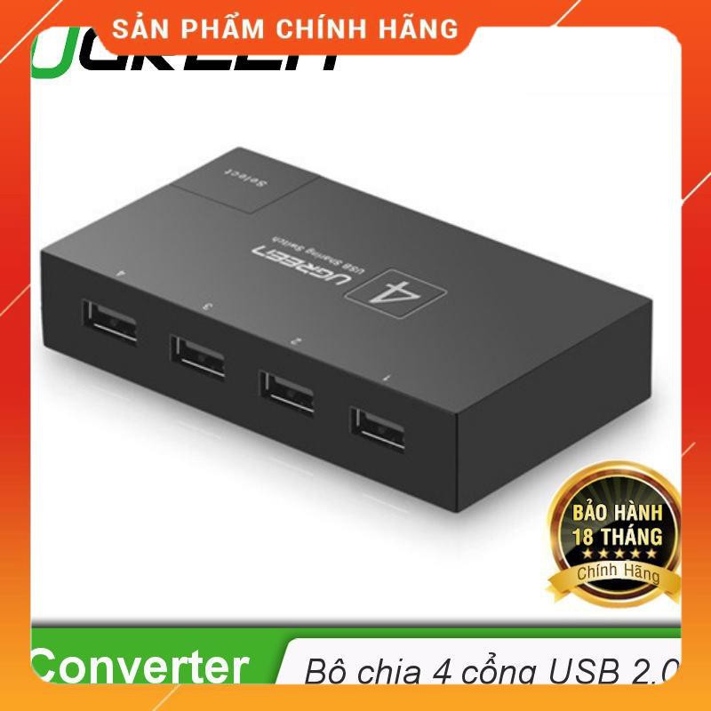 Bộ chia sẻ dữ liệu 4 máy tính dùng chung 1 máy in UGREEN 30346 dailyphukien