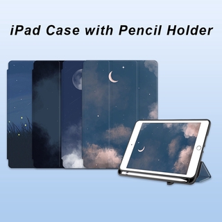 Ốp lưng IPad 8th 7th 10.2'' 6th Gen 9.7'' , Pro 10.5 11'' 12.9'' 2017 2020 Air 4 10.5'' 10.9'' Mini 5 có ngăn bút chì