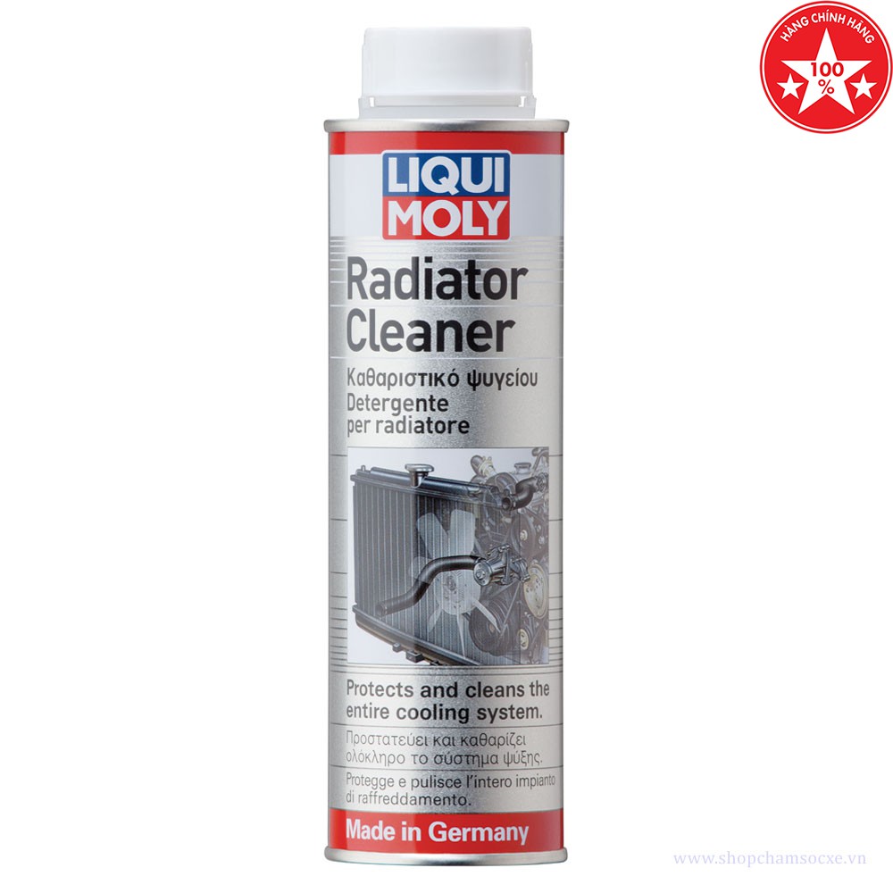 Súc két nước làm mát ô tô xe máy Liqui Moly Radiator Cleaner 300ml