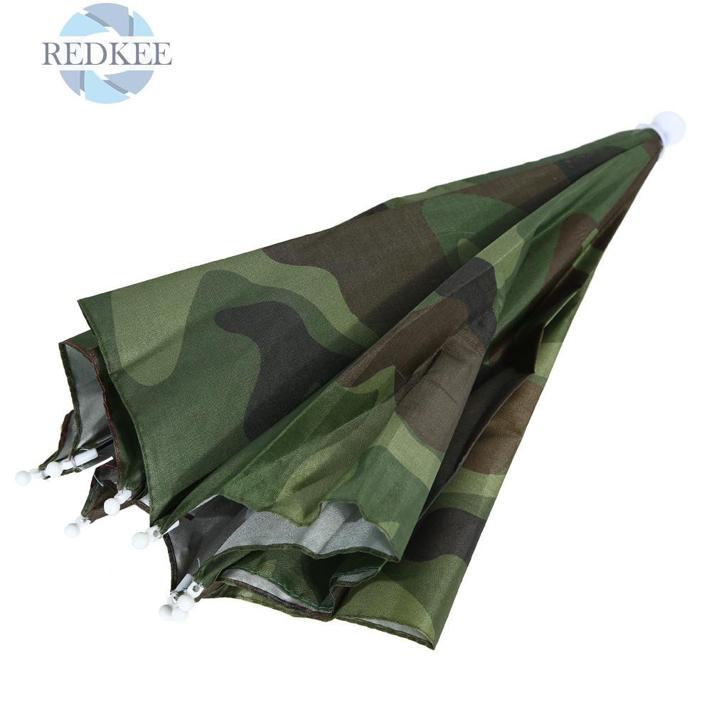 Nón Dù Đội Đầu 55cm Có Thể Gấp Gọn Tiện Dụng Mang Theo Câu Cá / Cắm Trại