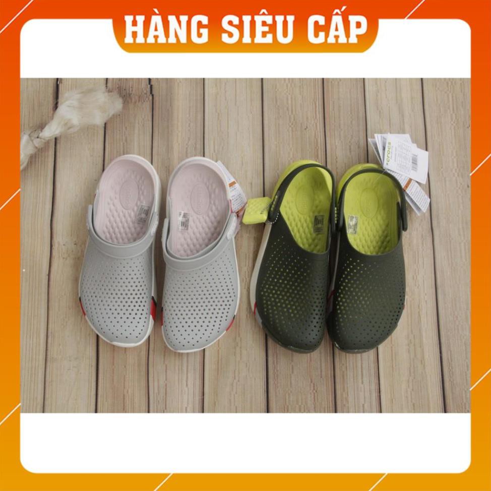 FreeShip - Hàng cao cấp [GIÁ HỦY DIỆT- HÀNG XỊN] Dép bít mũi, giày sục nhựa Literide siêu mềm êm đế CAMO | BigBuy360 - bigbuy360.vn