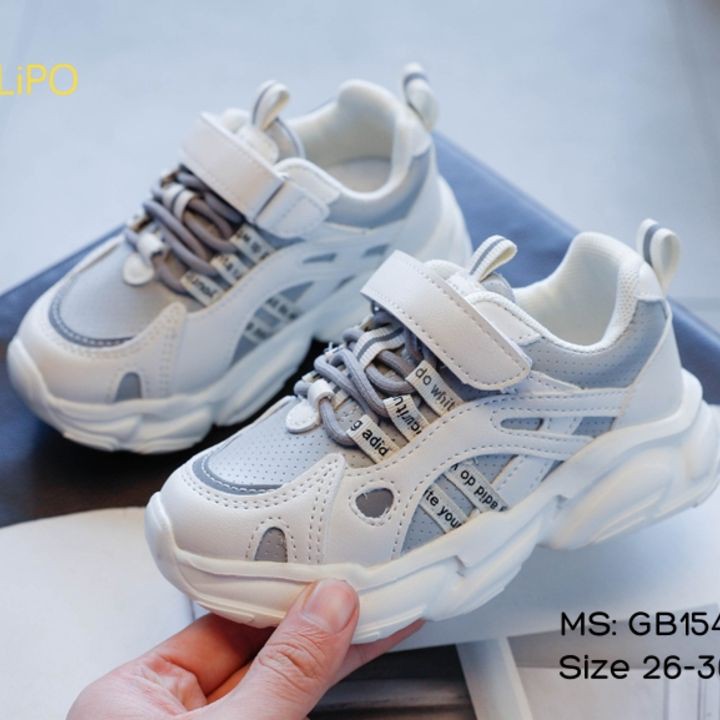 [New] Giày thể thao siêu nhẹ cho bé trai bé gái từ 4 đến 10 tuổi cao cấp  Sneaker trẻ em GB154