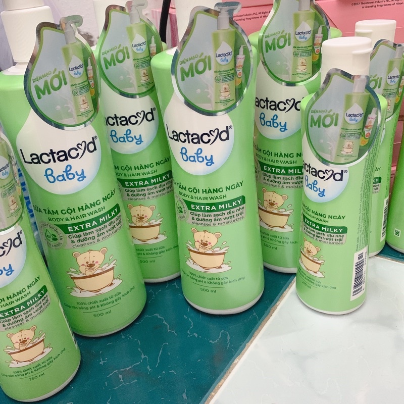Sữa tắm Lactacyd Milky cho bé (250ml)