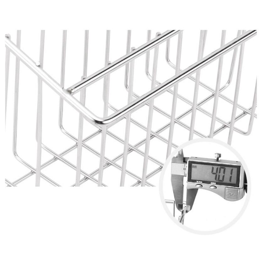 Kệ rổ inox 304 treo thành bồn rửa chén / Rổ inox treo bồn rửa chén