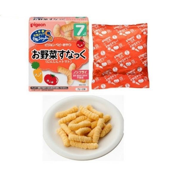 Bánh Ăn Dặm Pigeon Nội Địa Nhật Đủ Vị Cho Bé Từ 6-9M