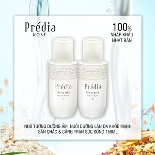 Nhũ tương dưỡng ẩm và nuôi dưỡng da Kosé Prédia Spa Et Mer Moisturizer I/II 150ml