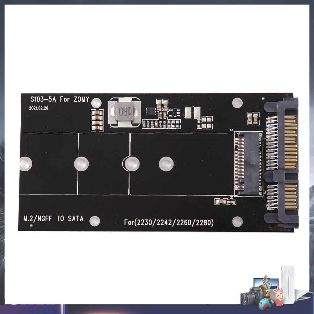 Thẻ chuyển đổi m.2 ngff ssd sang 2.5in sata 2230-2280 chuyên dụng chất lượng cao
