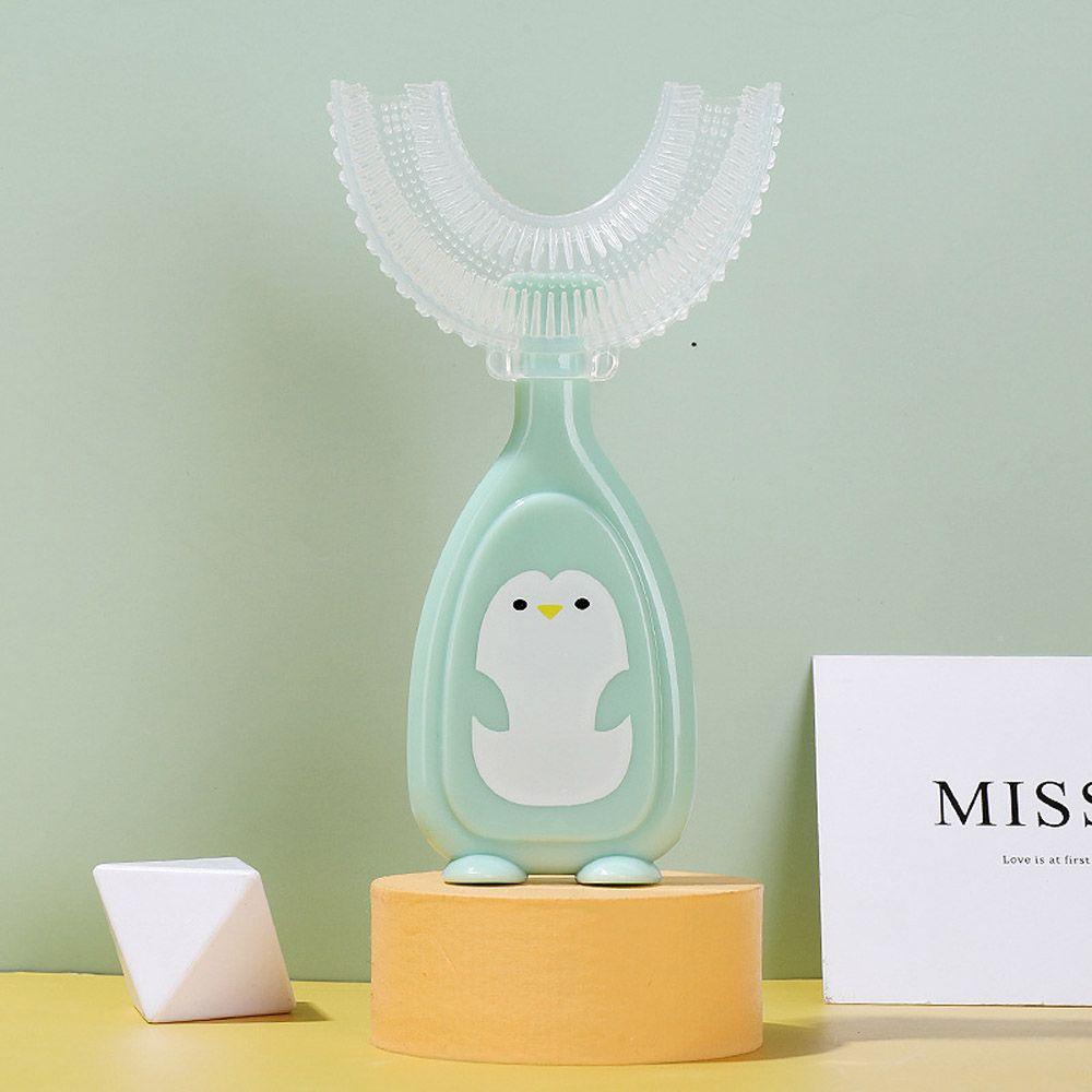 NIUYOU Bàn Chải Đánh Răng Mềm Mại Hình Chữ U Dành Cho Bé