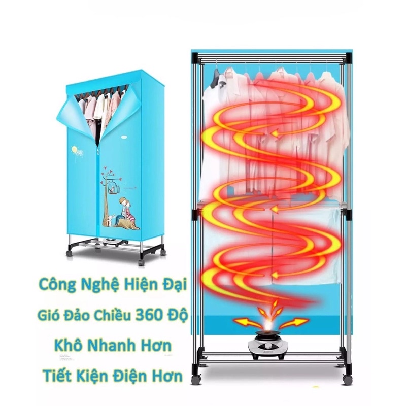 Tủ sấy quần áo Samsung - Máy sấy quần áo có điều khiển từ xa -Bảo hành 12 tháng