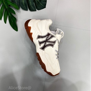 (FULL BOX +  VIDEO)GIÀY MLB NY ĐẾ NÂU