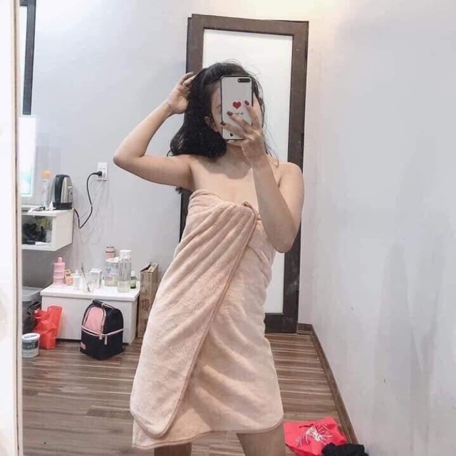 ⚡ RẺ NHẤT SHOPEE⚡ Khăn Bông Tắm Siêu Mịn Hàn Quốc 70 x 140