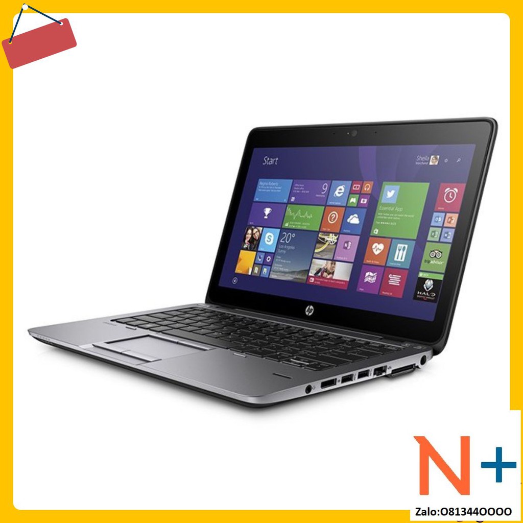 Laptop cũ HP Elitebook 820G2 - Core i5 5300U - RAM 4GB- SSD 128GB ,  Nhập Khẩu Mỹ , Laptop Giá rẻ , Bảo hành suốt đời