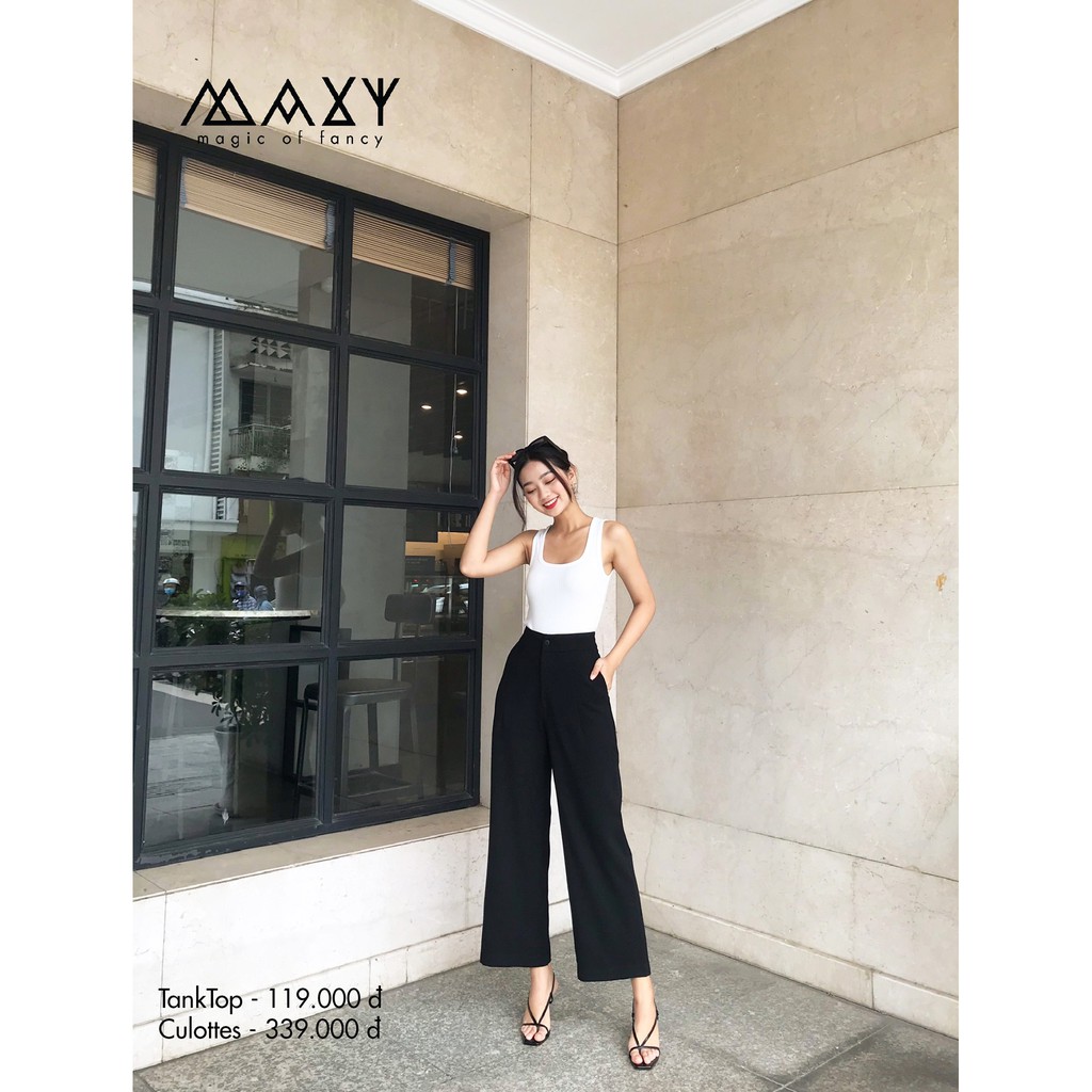 QUẦN CULOTTES DÀI - Quần ống đứng dáng dài