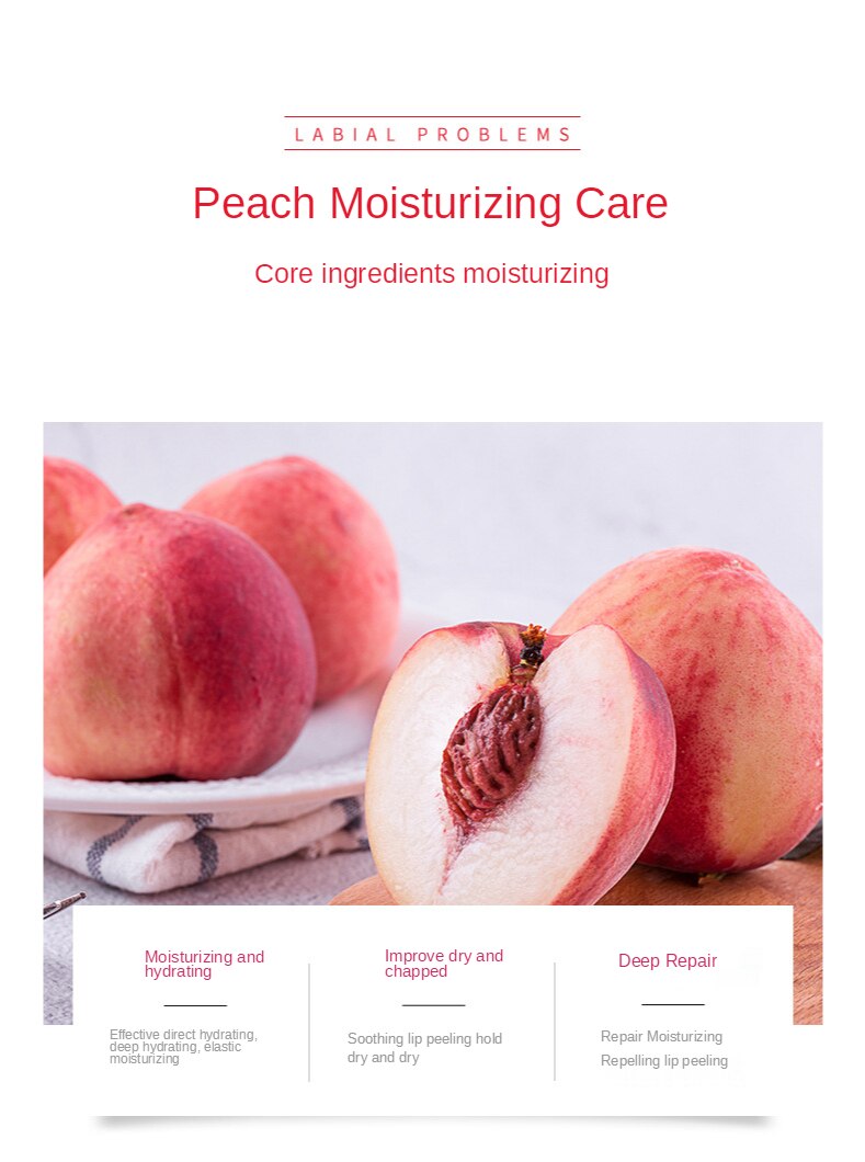 Son Dưỡng Môi BIOAQUA Màu Đào Dưỡng Ẩm Chăm Sóc Và Phục Hồi Đôi Môi 2.7g | BigBuy360 - bigbuy360.vn