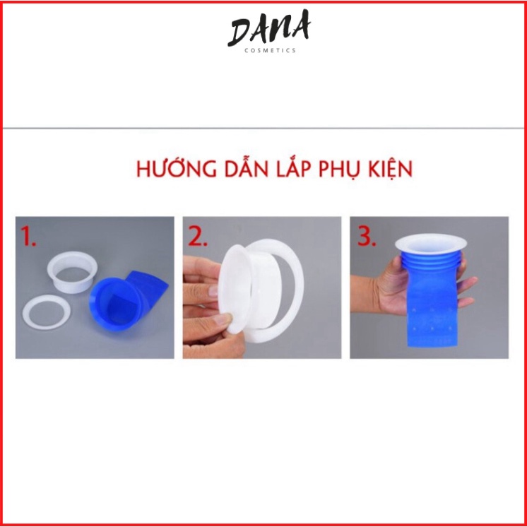 Ngăn mùi hôi cống bằng ống phễu silicon tiện dụng siêu bền ngăn chặn chuột gián bò vào vệ sinh sạch sẽ DANA