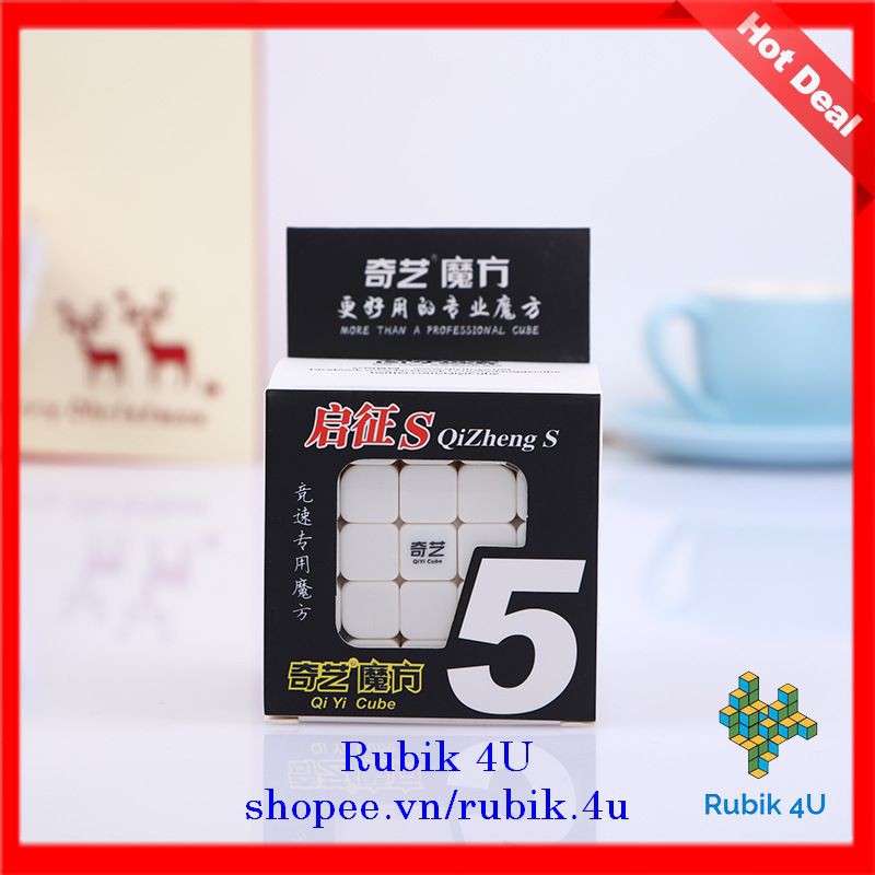 Rubik 5x5 Qiyi QiZheng Khối Lập Phương Rubik 5 Tầng