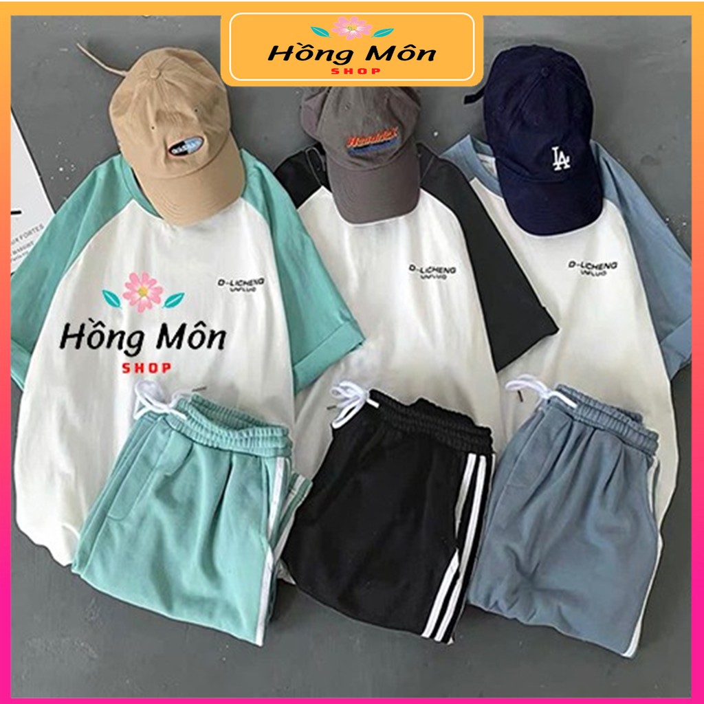 [ FREESHIP + SIÊU GIẢM GIÁ ] Set Đồ Thể Thao Nam Nữ Phối Tay Raplang,Bộ Đồ Thể Thao Mặc NHà  Phong Cách unisex Cá Tính