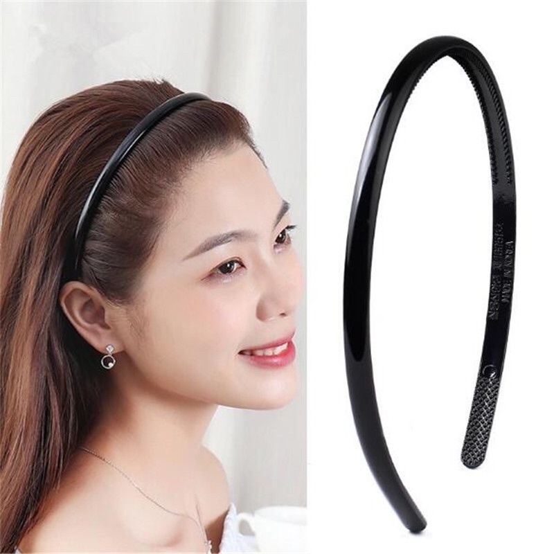 Cài tóc  nhựa màu đen nữ