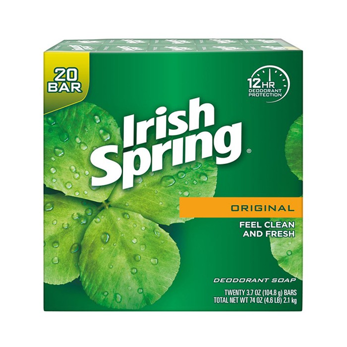 1 cục xà bông diệt khuẩn Irish Spring Deodorant Soap Original 104.8g | BigBuy360 - bigbuy360.vn