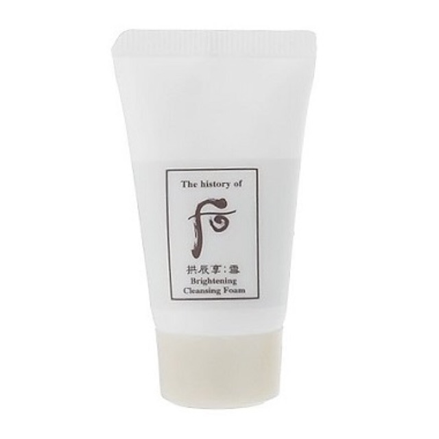 Sữa Rửa Mặt Dưỡng Trắng Làm Sáng Da Gong Jin Hyang Seol Whoo Brightening Cleansing Foam 13ml