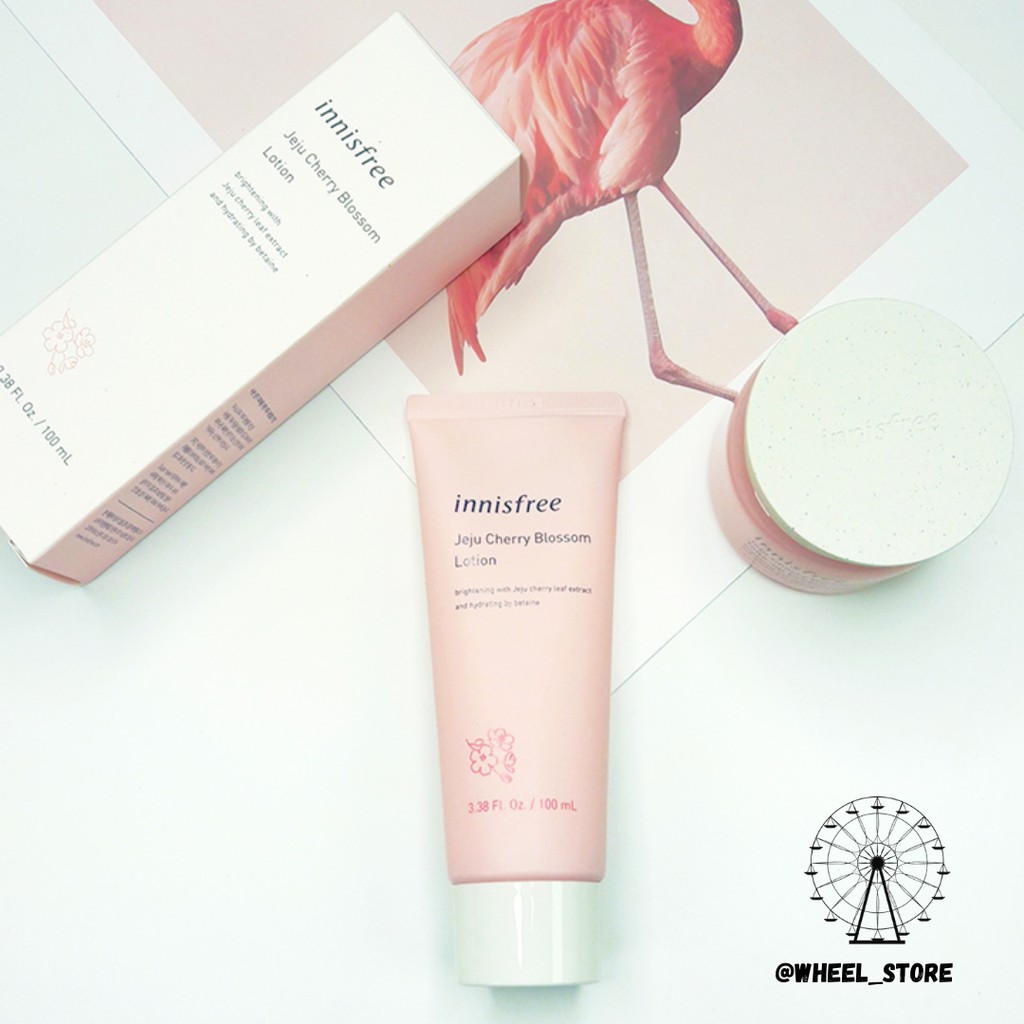 Sữa dưỡng Innisfree Jeju Cherry Blossom Lotion hỗ trợ sáng da 100ml