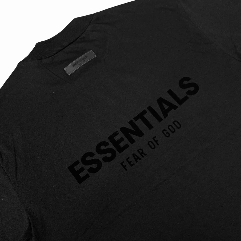 Áo thun Essential v2 đen/linen/oatmeal