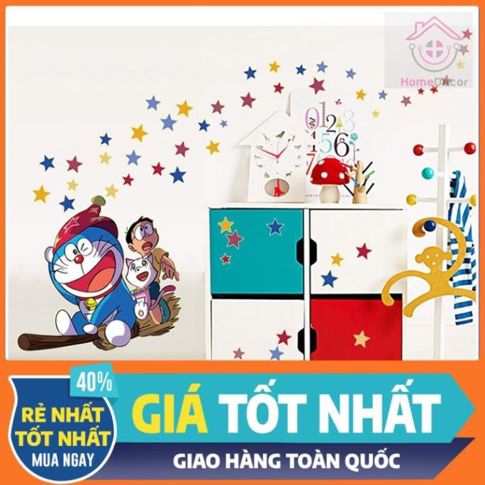 [XẢ KHO] [HCM] decal dán tường doremon dạ quang [FREESHIP] [THANH LÝ] -decal hcm