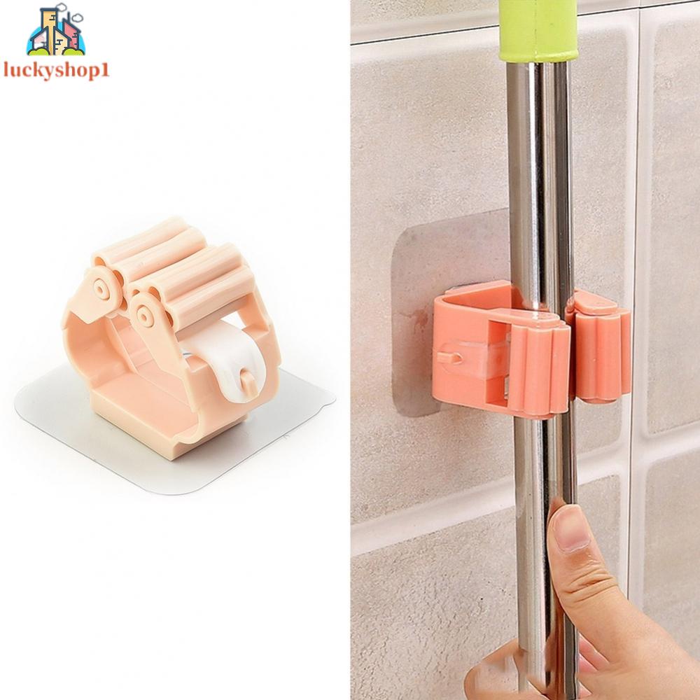 6 bộ tường không dấu vết lau clip đấm miễn phí chổi treo móc