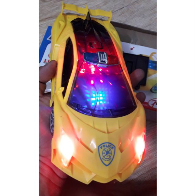 Xe mô hình chạy PIN có nhạc và đèn Led rất đẹp (tặng kèm PIN)