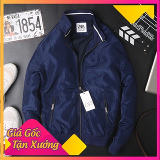 Áo khoác gió nam made in vietnam màu xanh navy giảm giá ảnh thật
