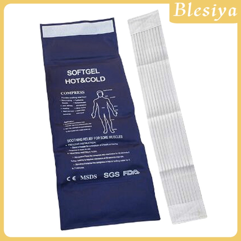 [Hàng mới về] Túi gel chườm nóng lạnh có thể tái sử dụng với dây đai quấn co giãn tiện dụng