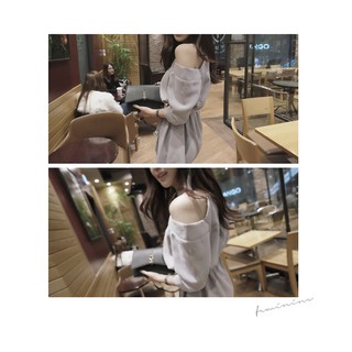 Đầm big size quảng châu  cổ yếm  D33