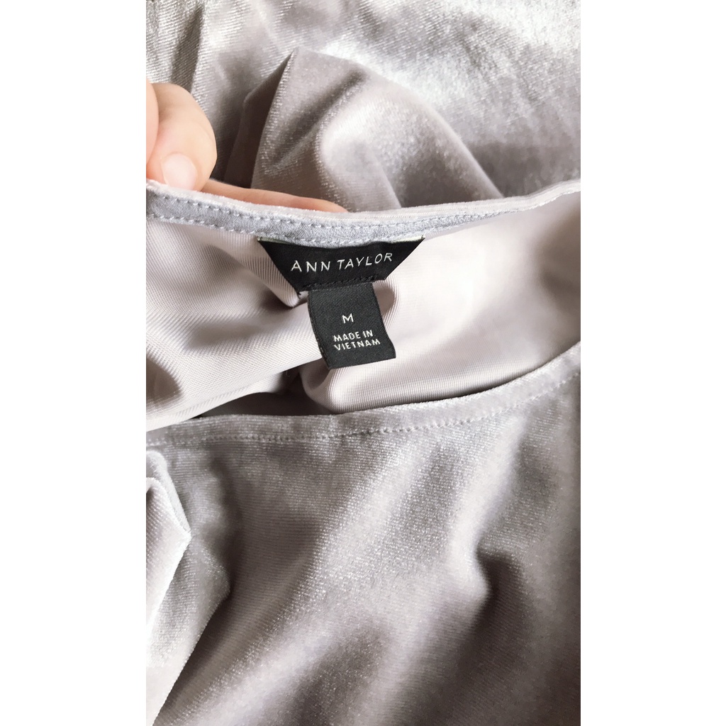 Áo nhung nữ xuất dư ANNTAYLOR