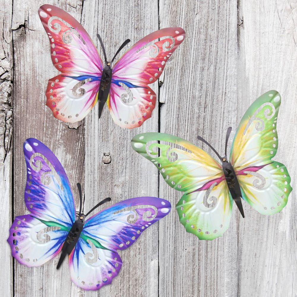 Bươm Bướm Bằng Kim Loại Dùng Trang Trí Sân Vườn / Trong Nhà / Ngoài Trời