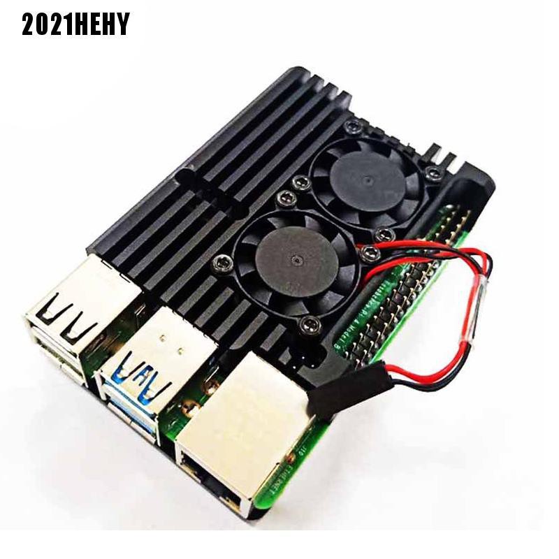 Hộp Tản Nhiệt Bằng Hợp Kim Nhôm Cnc 2021he Cho Raspberry Pi 4b