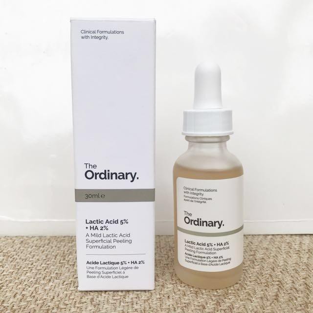 [ BILL CHÍNH HÃNG] Serum AHA tẩy da chết The Ordinary Lactic Acid 5% + HA 30ml | BigBuy360 - bigbuy360.vn