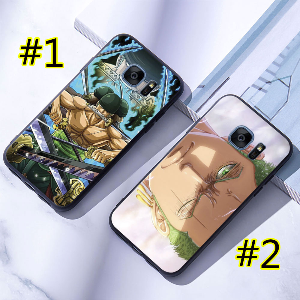 Ốp Điện Thoại Mềm Samsung Galaxy S7 Edge S8 S9 Plus Roronoa Zoro One Piece