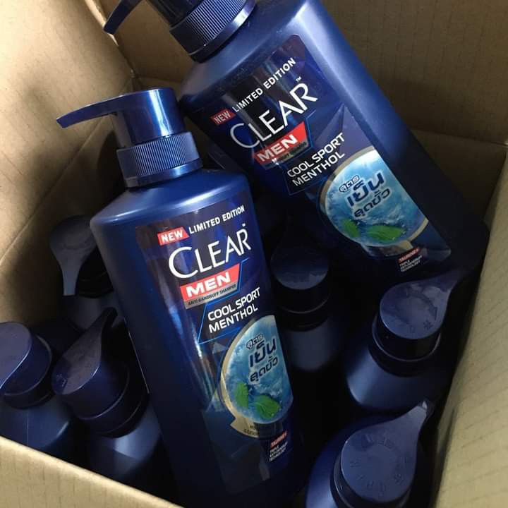 Dầu gội Clear Men- Thái Lan 450ml (Mẫu mới)