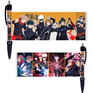 Bút bi hình anime dễ thương Jujutsu Kaisen Itadori Yuuji Gojou Satoru Fushiguro Megumi Kugisaki Nobara