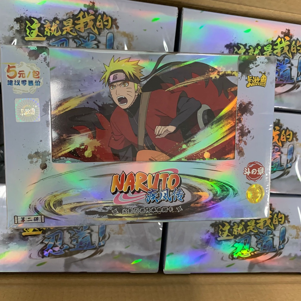Bộ Sưu Tập Thẻ Bài Nhân Vật Anime Naruto Tier 3 Wave 2
