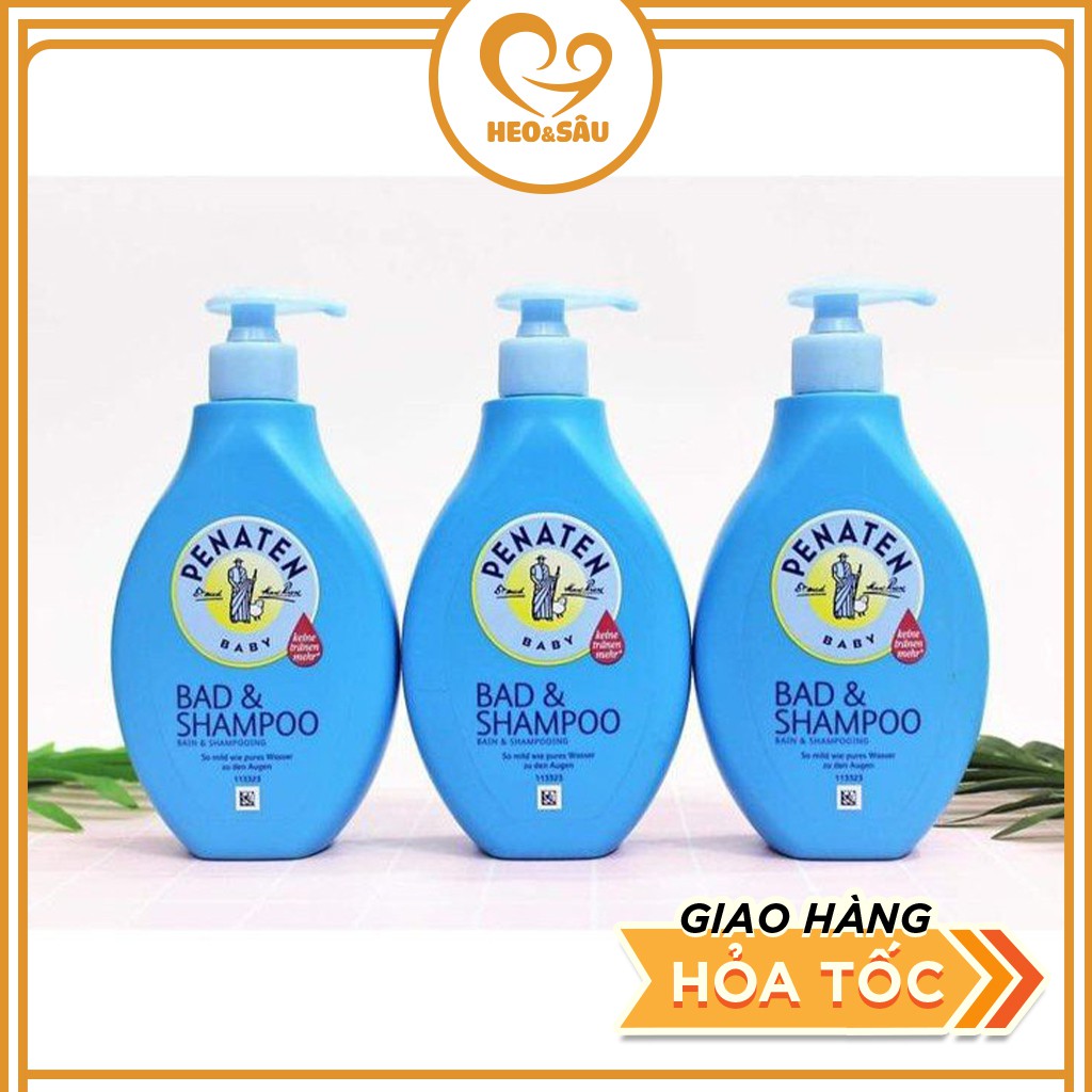  Sữa Tắm Gội Cho Bé, Penaten 400ml (Đức) Chống Cảm Cúm