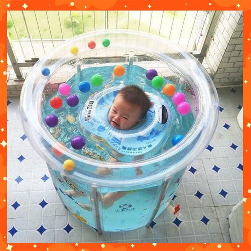 [Chính Hãng] BỂ BƠI THÀNH CAO DOCTOR DOLPHIN (KÈM PHAO CỔ)