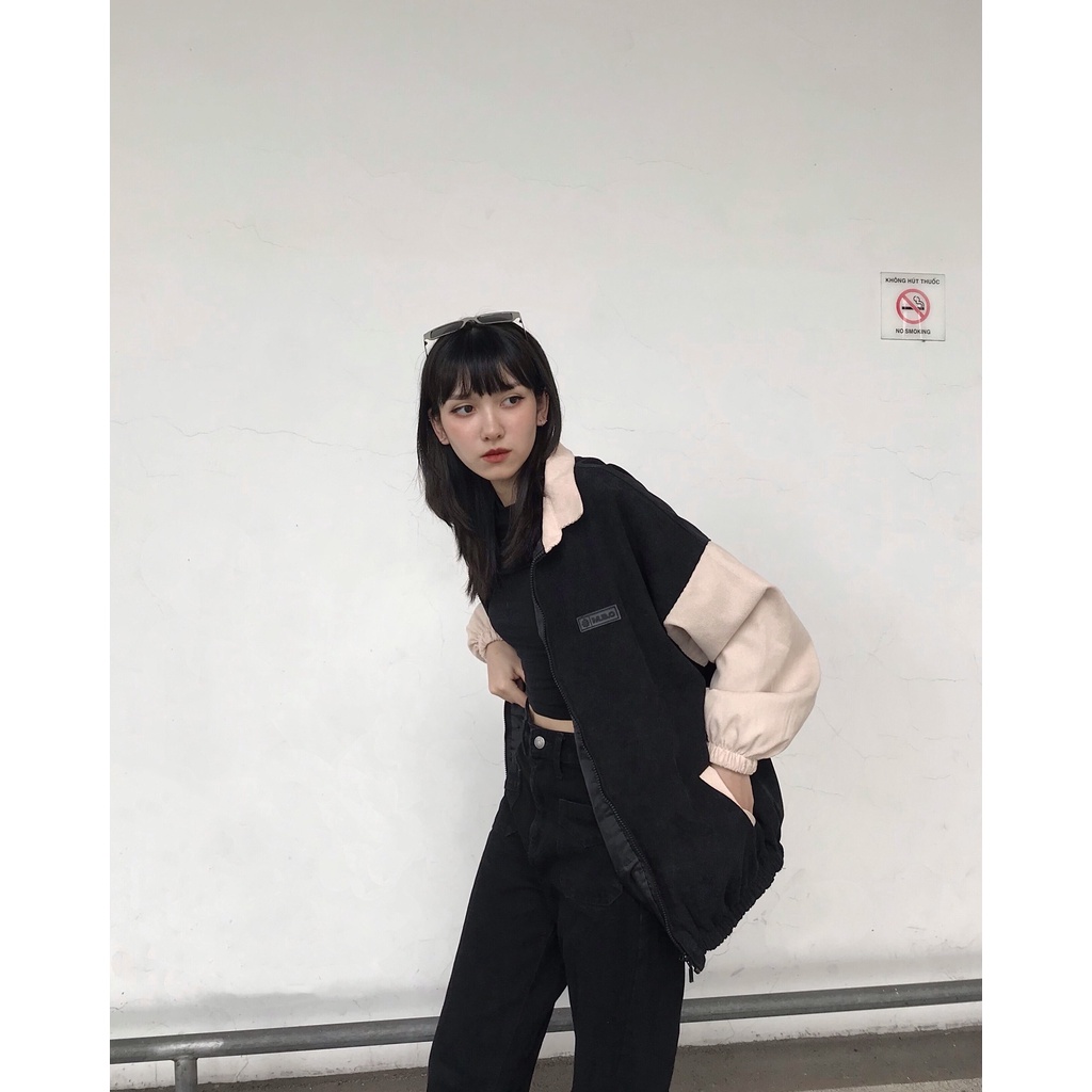 Áo Khoác MBC Corduroy Exclusive Jacket - Đen/Kem
