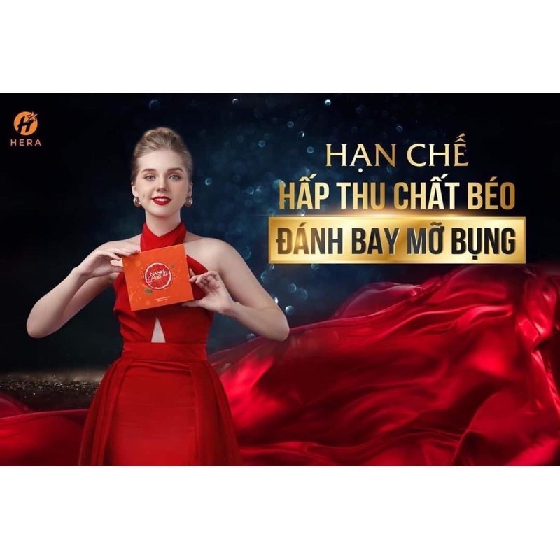 Nano bưởi đỏ Hera hộp 20 gói (Hàng chính hãng)