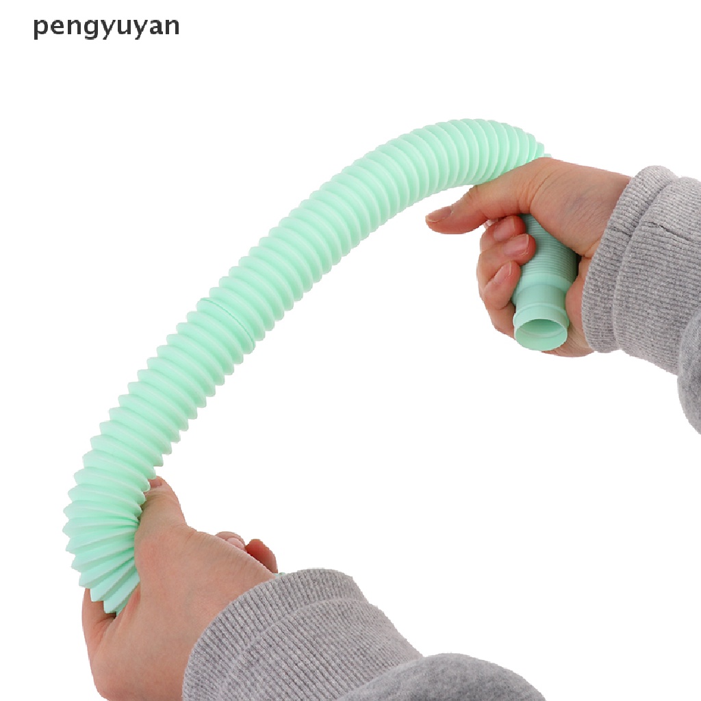 (pengyuyan) 6pcs/set Mini Pop Tubes Sensory Toy For Kids Antistress Toys Plastic Bellows vn