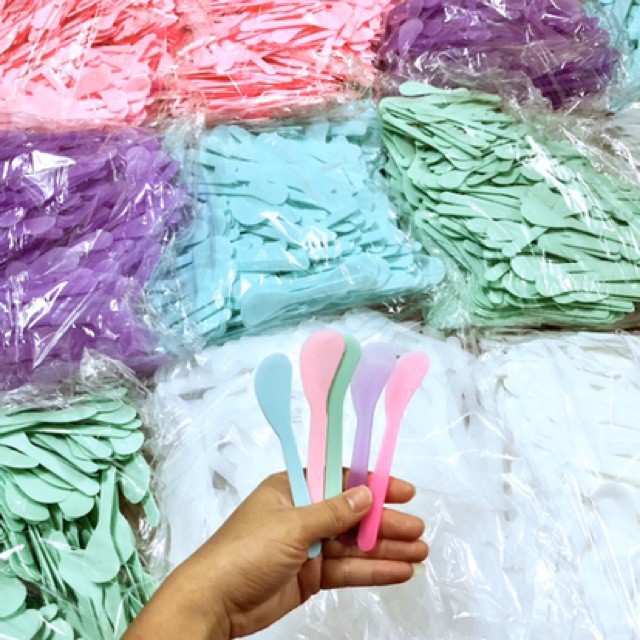 Que nhựa trộn và đắp mặt nạ, thìa nhựa trộn mask... tiện dụng Hàng Mới Cập Nhập | BigBuy360 - bigbuy360.vn