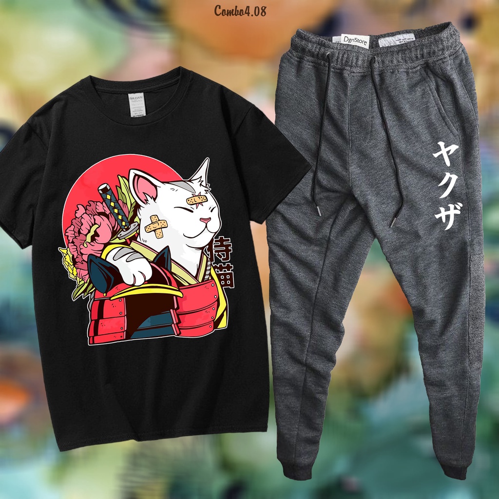 SET ĐỒ BỘ PHỐI SẴN ÁO THUN + QUẦN JOGGER GIÁ TỐT COMBO4.08