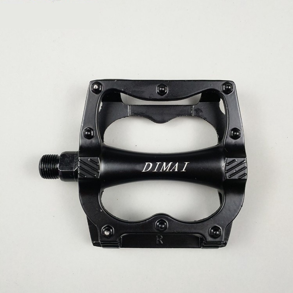 Pê đan/ Bàn đạp xe đạp thể thao nhôm Dimai, hỗ trợ chạy bằng vòng bi, siêu trơn tru, đạp cực tốt