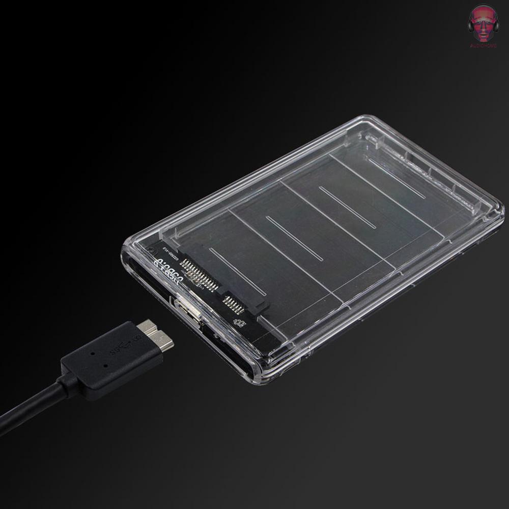 Hộp Đựng Ổ Cứng Ngoài A2Do Usb 3.0 Trong Suốt Chuyển Đổi Usb 3.0 Micro Sang Sata | BigBuy360 - bigbuy360.vn